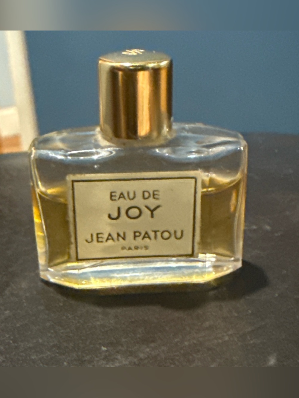 VTG crystal Jean Patou "Joy" perfume bottle